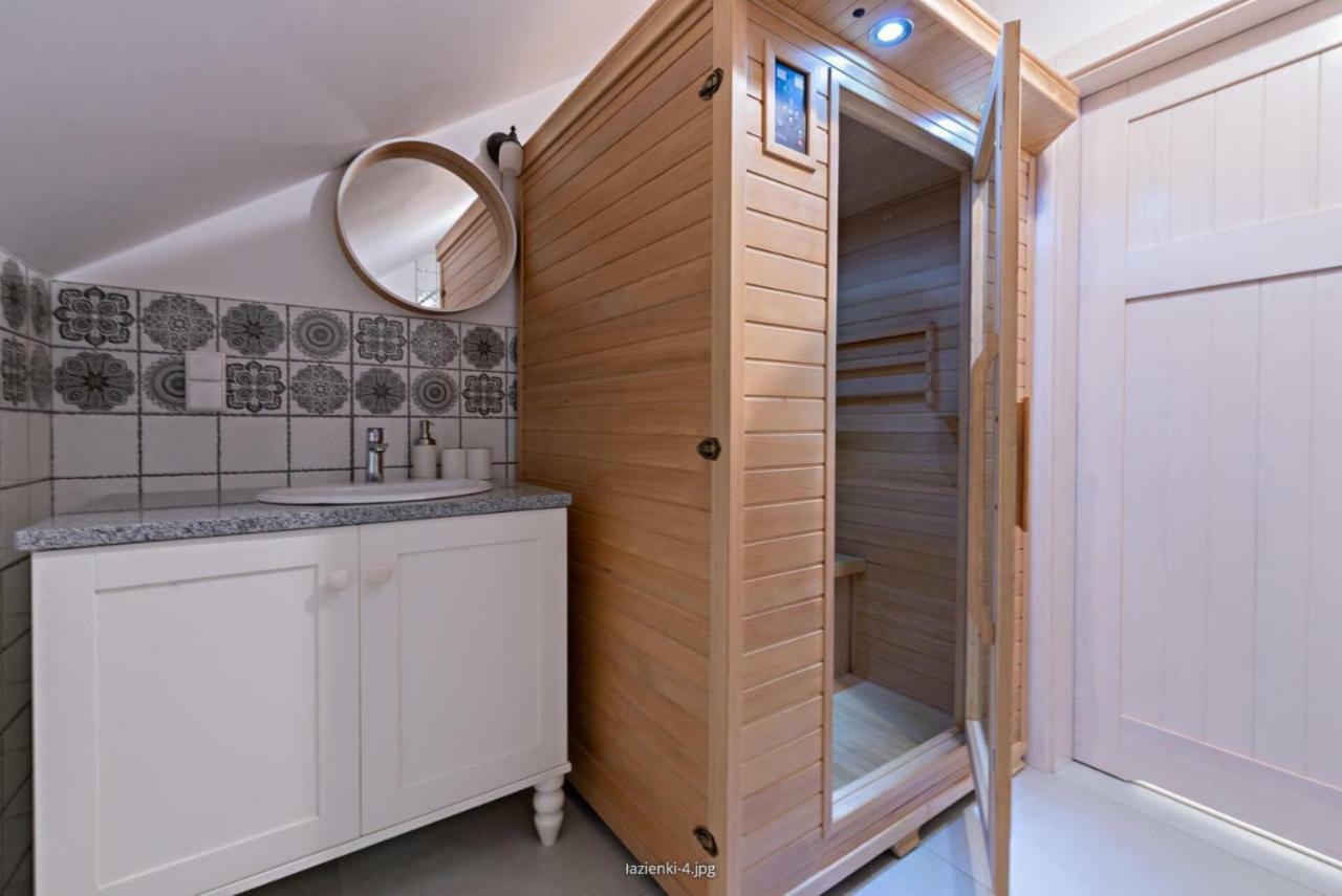 Malinowe Wzgorze Domki 90 M2 Z Sauna I Balia Krzeszna 外观 照片